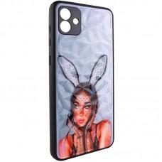 TPU+PC чохол Prisma Ladies для Samsung Galaxy A04 Rabbit