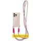 Чохол TPU CrossBody with straps для Apple iPhone 16 Plus (6.7") Antique White