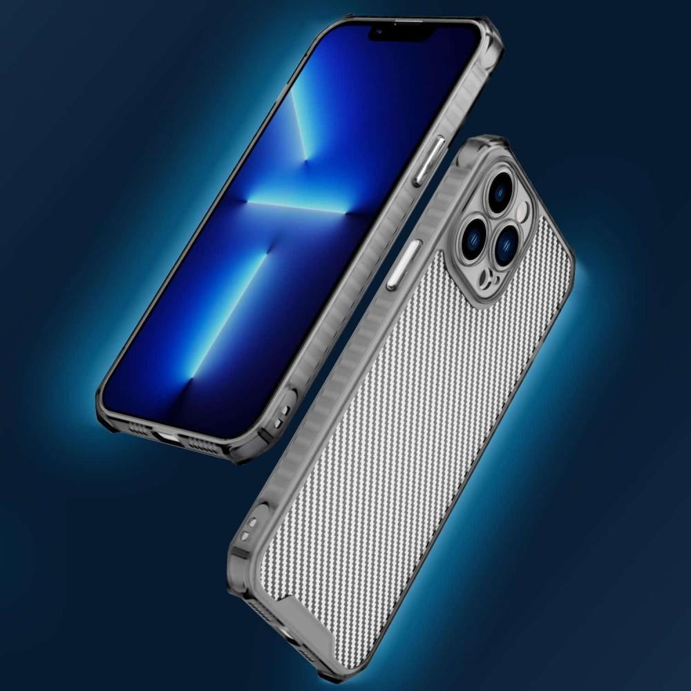 Чохол TPU Ease Carbon color series для Apple iPhone 12 Pro Max (6.7") Чорний / Прозорий