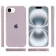 Чохол Silicone Case Full Protective (AA) для Apple iPhone 16e (6.1") Рожевий / Chalk Pink