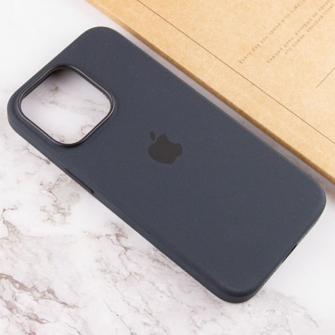 Чохол Silicone case (AAA) with Magsafe and Animation для Apple iPhone 13 Pro (6.1") Чорний / Midnight