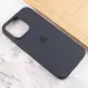 Чохол Silicone case (AAA) with Magsafe and Animation для Apple iPhone 13 Pro (6.1") Чорний / Midnight