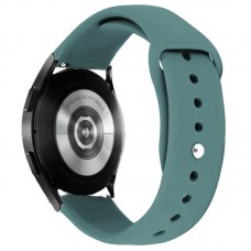 Силіконовий ремінець Sport для Smart Watch 20mm Зелений / Pine green
