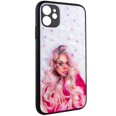 TPU+PC чохол Prisma Ladies для Apple iPhone 11 (6.1") Pink