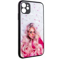 TPU+PC чохол Prisma Ladies для Apple iPhone 11 (6.1") Pink