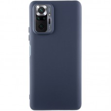 Чохол Silicone Cover Lakshmi (AA) для Xiaomi Redmi Note 10 Pro / 10 Pro Max Синій / Midnight Blue
