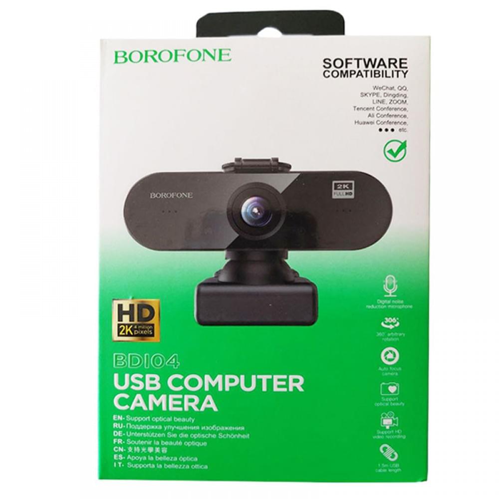 Веб-камера Borofone BDI04 Чорний