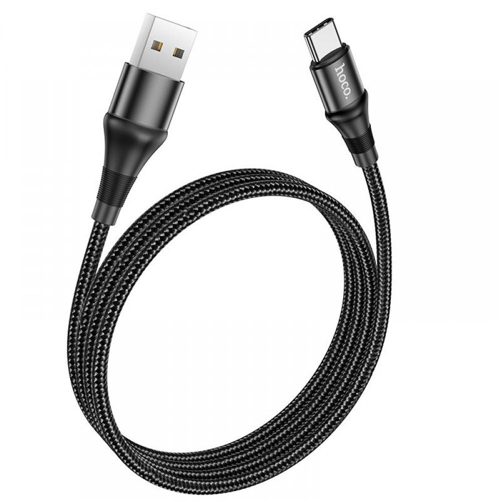 Дата кабель Hoco X50 "Excellent" USB to Type-C (1m) Чорний