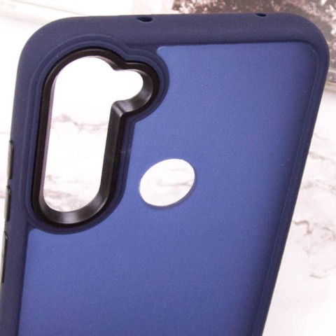 Чохол TPU+PC Lyon Frosted для Xiaomi Redmi Note 8T Navy Blue