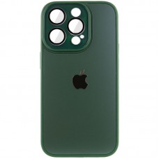 Чохол TPU+Glass Sapphire Midnight для Apple iPhone 12 Pro (6.1") Зелений / Forest green