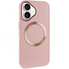 TPU чехол Bonbon Metal Style with MagSafe для Apple iPhone 16 (6.1")