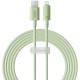 Дата кабель Baseus Habitat Series Fast Charging USB to Lightning 2.4A (1m) (P10360200421-0) Natural Green Дата кабель Baseus Habitat Series Fast Charging USB to Lightning 2.4A (1m) (P10360200421-0) Natural Green
