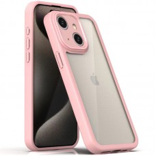 TPU чехол Transparent + Colour 1,5mm для Apple iPhone 15 (6.1")