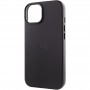 Шкіряний чохол Leather Case (AA) with MagSafe для Apple iPhone 14 Plus (6.7") Black