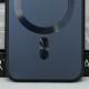Чехол TPU+Glass Sapphire Midnight with MagSafe для Apple iPhone 15 (6.1")