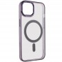 Чохол TPU Iris with MagSafe для Apple iPhone 13 (6.1") Чорний