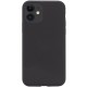 Чохол Silicone Case Full Protective (AA) NO LOGO для Apple iPhone 11 (6.1") Чорний / Black