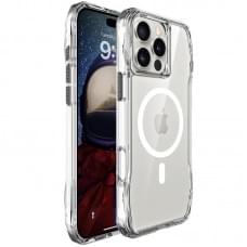 Чохол TPU Space Octagon with MagSafe для Apple iPhone 16 Pro (6.3") Clear