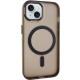 Чохол TPU+PC Lily with MagSafe для Apple iPhone 14 (6.1") Dark Gray