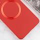 TPU чохол Bonbon Metal Style with MagSafe для Samsung Galaxy S21 FE Червоний / Red