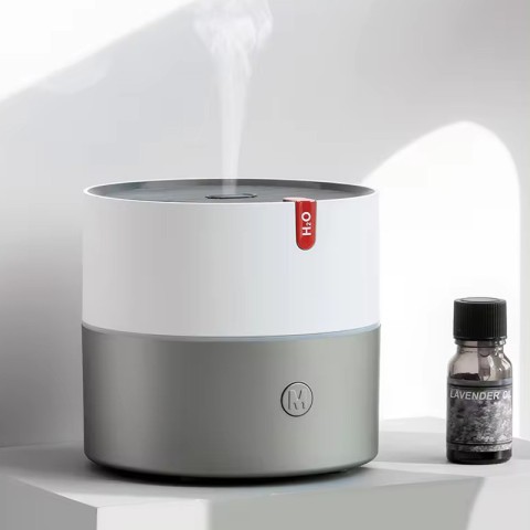 Зволожувач повітря з підсвічуванням WX107 Type-C/5V USB 230ml White