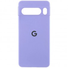 Чохол Silicone Cover Lakshmi Full Camera (AA) with logo для Google Pixel 8 Pro Бузковий / Dasheen