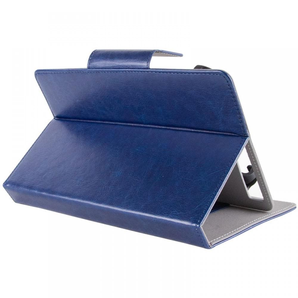 Универсальный кожаный чехол-книжка для планшета 9-10"