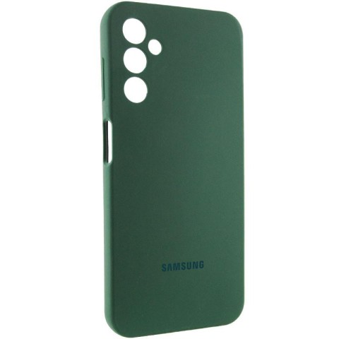 Чохол Silicone Cover Lakshmi Full Camera (AAA) with Logo для Samsung Galaxy A25 5G Зелений / Cyprus Green