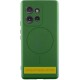 Чохол Silicone Cover Lakshmi Full Camera (AA) with MagFit для Motorola Edge 60 / 60 Fusion Зелений / Dark green