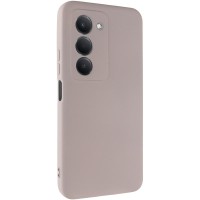 Чохол TPU GETMAN Liquid Silk Full Camera для Xiaomi Redmi 15 (EU) Сірий / Lavender