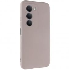 Чохол TPU GETMAN Liquid Silk Full Camera для Xiaomi Redmi 15 (EU) Сірий / Lavender