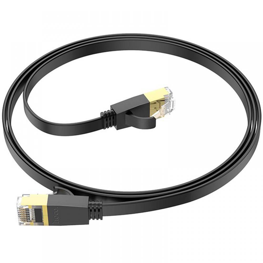 Дата кабель Hoco US07 Level Pro copper gigabit ethernet (1m) Black