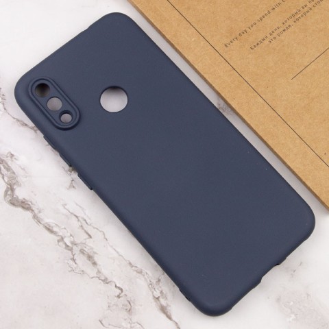 Чохол TPU GETMAN Liquid Silk Full Camera для Xiaomi Redmi Note 7 / Note 7 Pro / Note 7s Синій / Midnight Blue