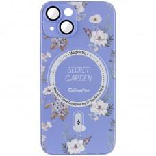 TPU+PC чехол Secret Garden with MagSafe для Apple iPhone 15 (6.1")