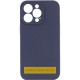 Чохол Silicone Case Full Camera Protective (AA) NO LOGO для Apple iPhone 17 (6.3") Темно-синій / Midnight blue