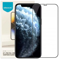 Захисне скло Nillkin (CP+PRO) для Apple iPhone 12 Pro / 12 (6.1") Чорний