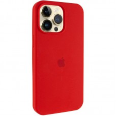 Чехол Silicone Case (AA) Logo with MagSafe для Apple iPhone 13 Pro (6.1")