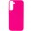 Чохол Silicone Cover Lakshmi (AAA) для Samsung Galaxy S21 FE Рожевий / Barbie pink