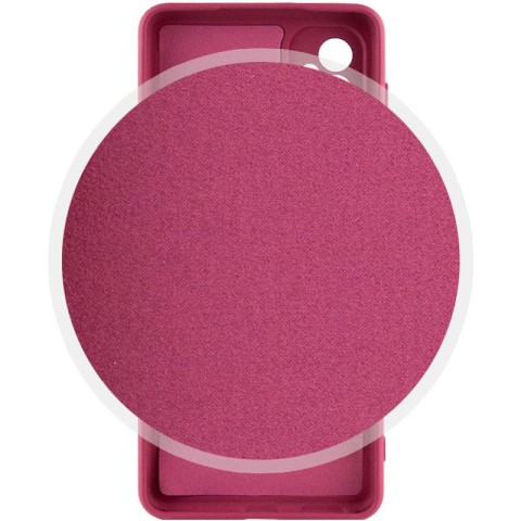 Чохол Silicone Cover Lakshmi Full Camera (AA) для Samsung Galaxy A15 4G/5G / M15 5G Бордовий / Marsala
