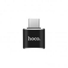Перехідник Hoco UA5 Type-C to USB Чорний