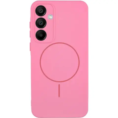 Чохол Silicone Cover Lakshmi Full Camera (AA) with MagFit для Samsung Galaxy S24 Рожевий / Light pink