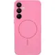 Чохол Silicone Cover Lakshmi Full Camera (AA) with MagFit для Samsung Galaxy S24 Рожевий / Light pink