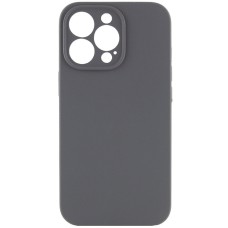 Чохол Silicone Case Full Camera Protective (AA) NO LOGO для Apple iPhone 13 Pro Max (6.7") Сірий / Dark Gray