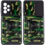 Ударостійкий чохол Camshield Serge Ring Camo для Samsung Galaxy A23 4G Зелений / Army Green