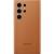 Шкіряний чохол Leather Case (AAA) для Samsung Galaxy S24 Ultra Brown