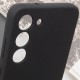 Чохол Silicone Cover Lakshmi Full Camera (AA) для Samsung Galaxy S24 Чорний / Black