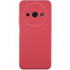 Силіконовий чохол Candy Full Camera для Xiaomi Redmi A3 Червоний / Camellia