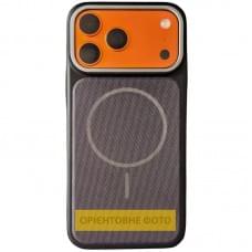 Чохол TPU TechWoven Hybrid with MagSafe для Apple iPhone 16 (6.1") Black / Purple