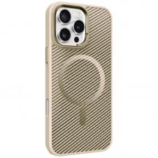 Чехол TPU+PC Carbon Mirage with MagSafe для Apple iPhone 16 Pro (6.3")