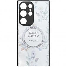 TPU+PC чехол Secret Garden with MagFit для Samsung Galaxy S24 Ultra